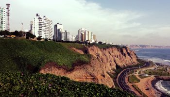 edge of a cliff